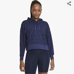 Nike Navy Animal Print Hoodie